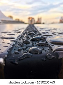 Singapore Sports Hub After Raining