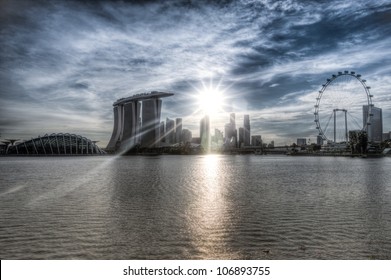 Singapore Sun Burst