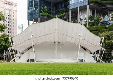 SINGAPORE-09 OCT  2017: Singapore Hong Lim Park Outdoor Canopy