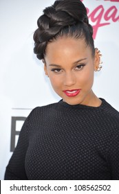 Singer Alicia Keys Arrives At The 2012 Billboard Music Awards Held At The MGM Grand Garden Arena.