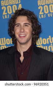 Singer JOSH GROBAN At The 16th Annual World Music Awards At The Thomas And Mack Centre, Las Vegas. September15, 2004