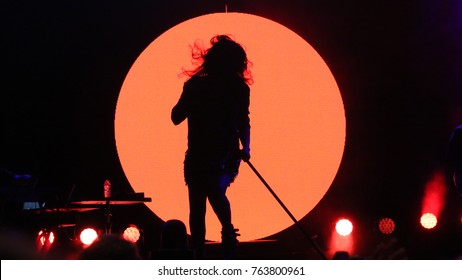 SInging and dancing