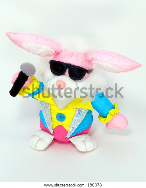 singing easter bunny toy