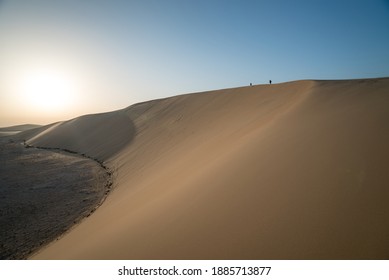 Singing sand dune Qatar, Middle East