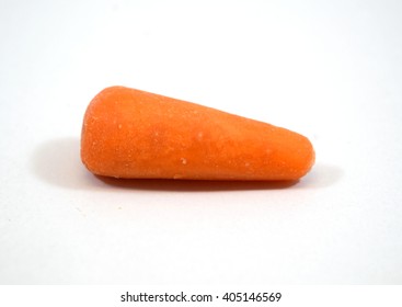 Single Baby Carrot, Isolated