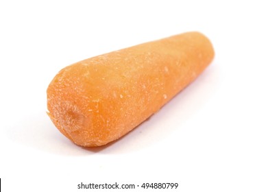 Single Baby Carrot, Isolated