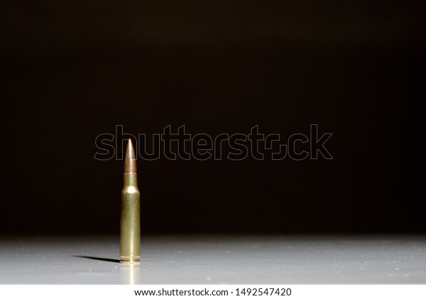 Single Bullet 762 X 51 Mm Stock Image Download Now