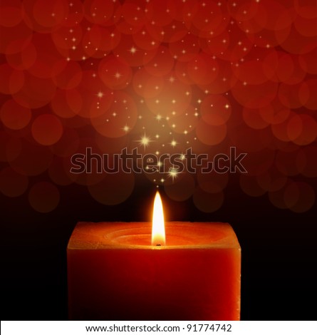 Similar – Image, Stock Photo candlelight Illuminate