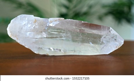 Single Clear Quartz Crystal Point 