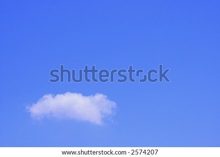 Single cloud