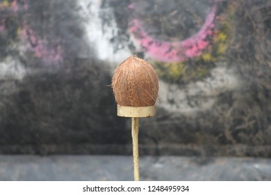 Single Coconut On A Coconut Shy