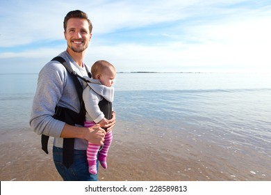 Single Dad With Baby Daughter