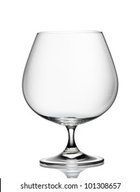 Single Empty Brandy Glass