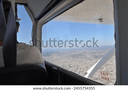 The single engine aeroplane prop in the flights