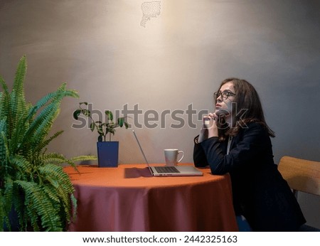 Young woman looking at cellphone