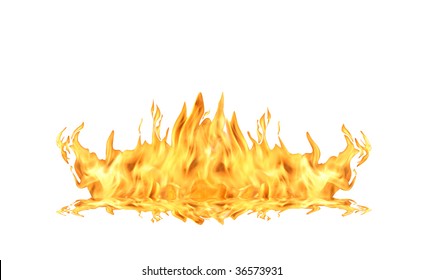 Burning Bonfire Wood Flat Vector Illustration Stock Vector (Royalty ...