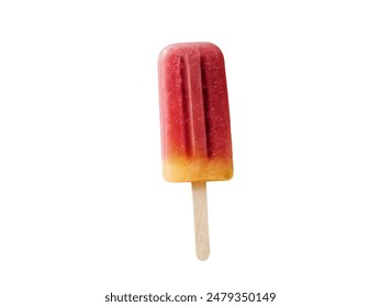 Single fruit popsicle isolated on white background - Powered by Shutterstock