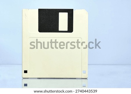 Single, historic 3.5-inch computer disk, Poland