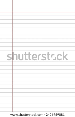 Single Line College ruled notebook