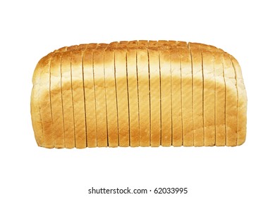 Single Loaf Of Sliced White Bread