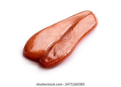 Single mullet bottarga, typical sardinian spice with dried fish roe used as a condiment for various pasta recipes, italian food 
