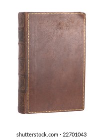 Single Old Leather Bound Book