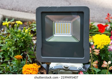 Single Outdoor  Waterproof RGB LED Floodlight,spotlight, In Park