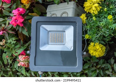 Single Outdoor  Waterproof RGB LED Floodlight,spotlight, In Park