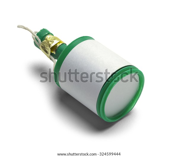 Single Party Popper Copy Space Isolated Stock Photo Edit Now