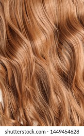 Single Piece Clip In Shinny Brown Wavy Synthetic Hair Extensions