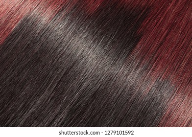 How To Red Ombre Black Hair Images Stock Photos Vectors