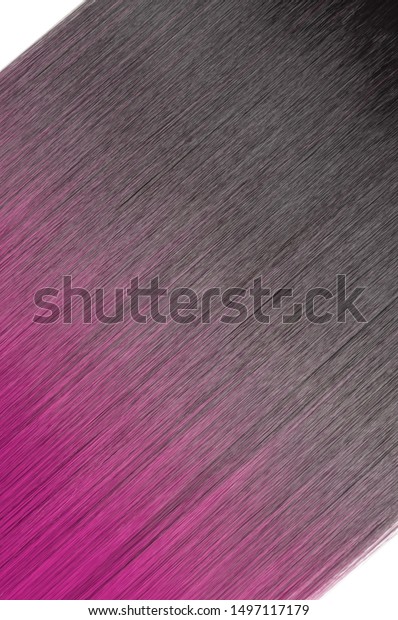 Single Piece Clip Straight Black Purple Stock Photo Edit Now