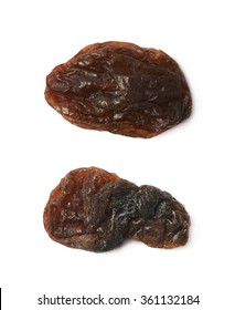 Single Raisin Isolated