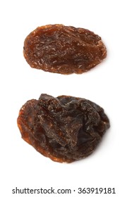 Single Raisin Isolated