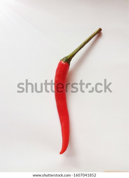 Single Red Chilli Dawn Background Stock Photo 1607041852 | Shutterstock