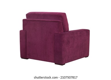 Single Sofa Fabric Back View