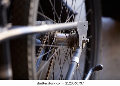 Single speed bicycle coaster brake hub.
