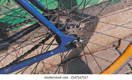 Single Speed Fixed Gear Bike Flip Flop Rear Wheel