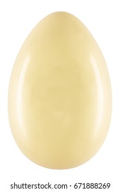 white chocolate easter egg
