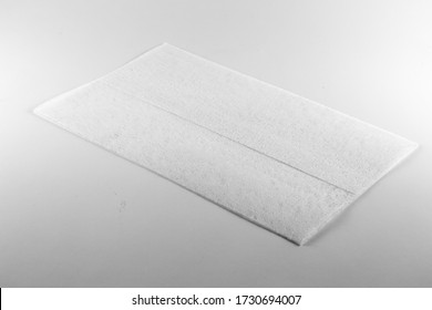 A Single White Dryer Sheet