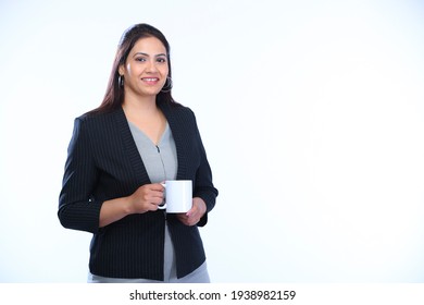 Single Women Shoot With White Background