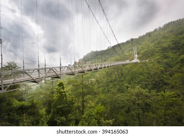 Singshore Bridge at Sikkim India