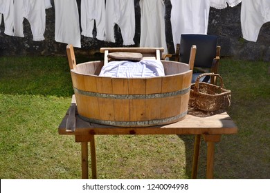 Sink Laundrette Washboard Laundry Old Handwash Tub