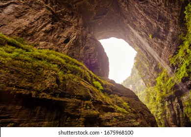 Sinkhole Seam Geopark, Wulong, Sichuan, China