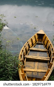 Sinking Boat In The Lake