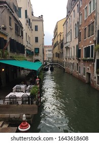 Sinking City Of Venice In The Summer