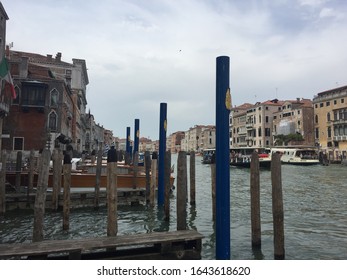 Sinking City Of Venice In The Summer