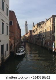 Sinking City Of Venice In The Summer