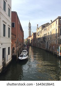 Sinking City Of Venice In The Summer