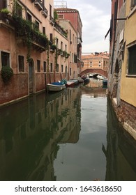 Sinking City Of Venice In The Summer